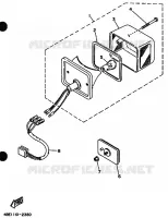 ACHTERLICHT voor Yamaha XT225 1993