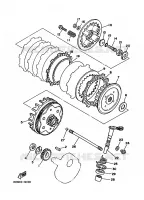 STARTMOTOR KOPPELINGS voor Yamaha XT225 1993
