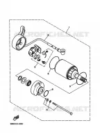 STARTMOTOR voor Yamaha XT225 1993