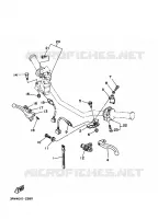STUURSCHAKELAAR / HEVEL voor Yamaha XT225 1993