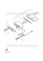 ACHTERLICHT voor Yamaha XT600E 1993