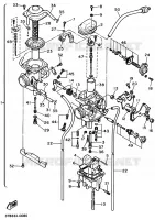 CARBURATEUR  voor Yamaha XT600E 1993