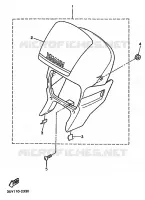 KAP 1 voor Yamaha XT600E 1993