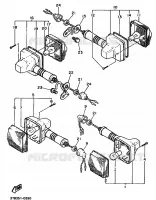 KNIPPERLICHT voor Yamaha XT600E 1993