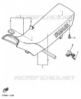 SELLE voor Yamaha XT600E 1993