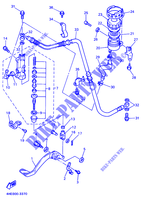 REMPOMP ACHTER voor Yamaha YZF750SP 1993
