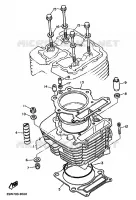 CILINDER voor Yamaha TT600 1992