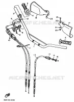 STUUR / KABEL voor Yamaha TT600 1992