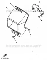 KAP 1 voor Yamaha DT 175 1991