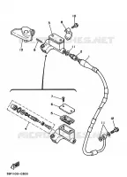 REMPOMP VOOR voor Yamaha WR250Z 1991