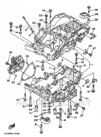 CARTERDELEN voor Yamaha XTZ750 1990