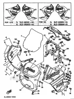 KAP 1 voor Yamaha XTZ750 1990