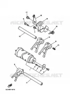 SCHAKELWALS voor Yamaha XTZ750 1990