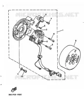 DYNAMO voor Yamaha TT250 1989
