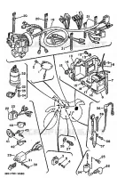 ELECTRISCH 1 voor Yamaha TT250 1989