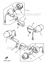 KNIPPERLICHT voor Yamaha TT250 1989