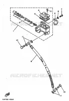 REMPOMP VOOR voor Yamaha TT250 1989