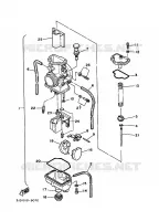 CARBURATEUR  voor Yamaha YZ250 1989