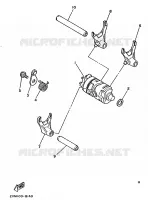 SCHAKELWALS voor Yamaha YZ250 1989