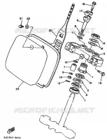 STUUR voor Yamaha YZ250 1989
