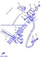 REMPOMP VOOR voor Yamaha YZ250WR 1989
