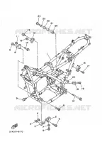 FRAME voor Yamaha TDR240 1988