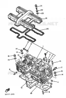 CILINDERKOP voor Yamaha XJ900F 1987