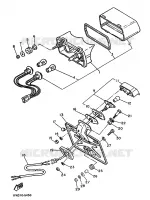 ACHTERLICHT voor Yamaha FZ750 1986