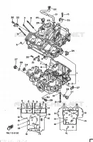 CARTERDELEN voor Yamaha FZ750 1986