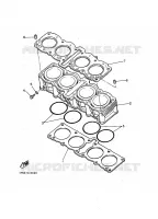 CILINDER voor Yamaha FZ750 1986