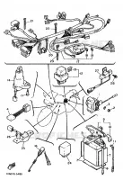 ELECTRISCH 2 voor Yamaha FZ750 1986