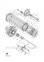 STARTMOTOR KOPPELINGS voor Yamaha FZ750 1986