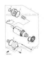 STARTMOTOR voor Yamaha FZ750 1986