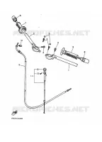 STUUR / KABEL voor Yamaha FZ750 1986