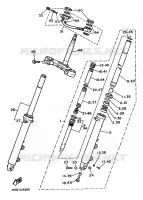 VOORVORK voor Yamaha FZ750 1986