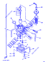 CARBURATEUR  voor Yamaha RD125LC 1986