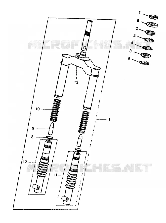 VOORVORK Yamaha SCOOTER 50 1991 BOOSTER  CW50