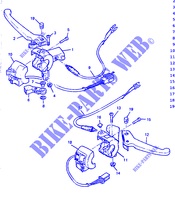 STUURSCHAKELAAR / HEVEL voor Yamaha BOOSTER 1991