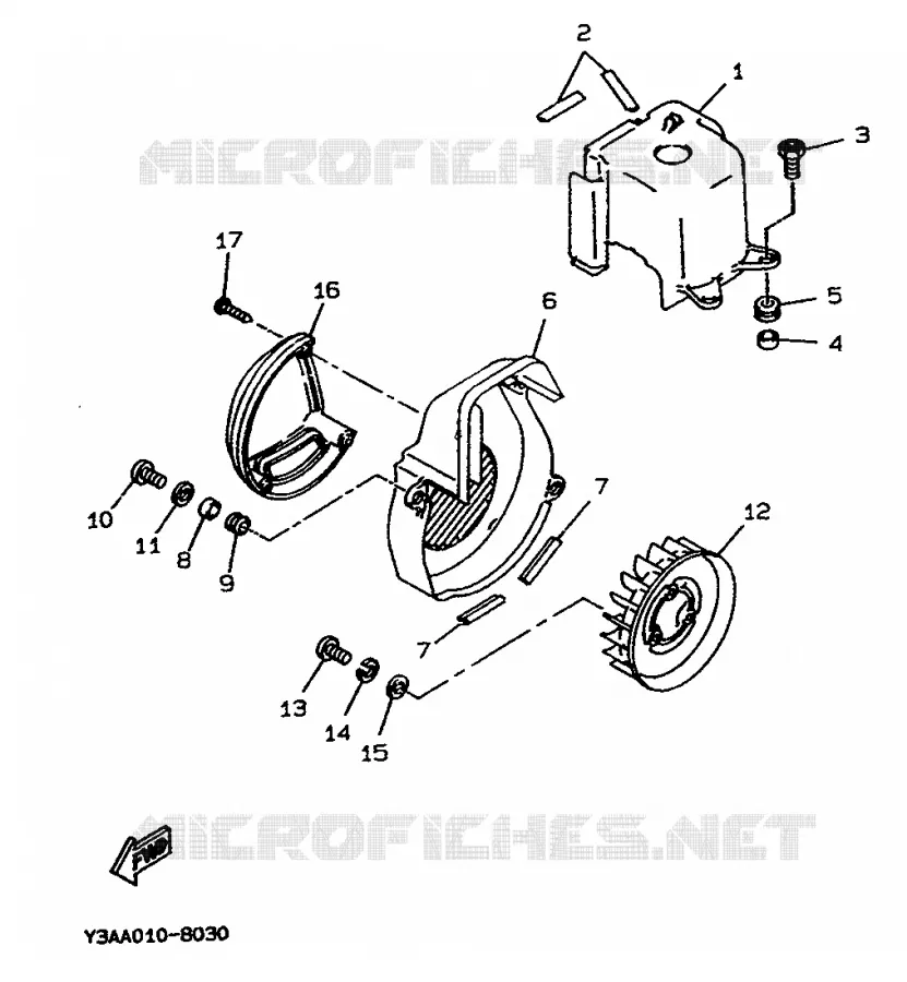 KOELKAP / KOELVIN Yamaha SCOOTER 50 1991 BOOSTER  CW50