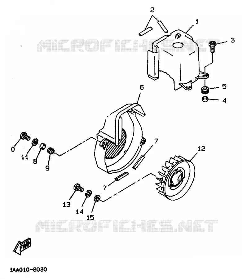 KOELKAP Yamaha SCOOTER 50 1994 BOOSTER  CW50