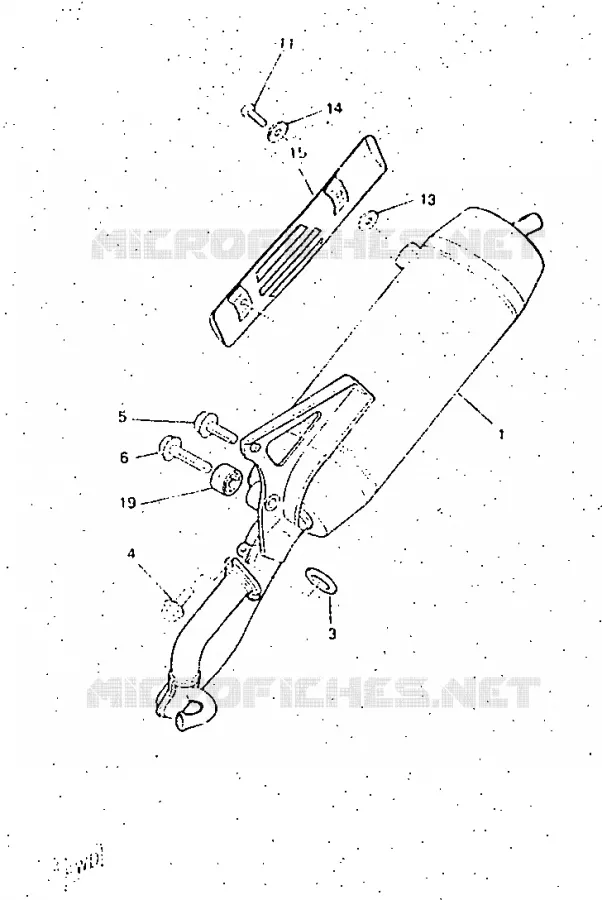 UITLAAT Yamaha SCOOTER 50 1997 BOOSTER  CW50