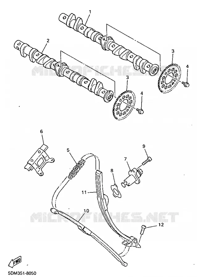 NOKKENAS / KETTING Yamaha MOTO 600 1998 FAZER  FZS600