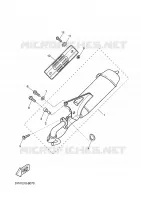 UITLAAT voor Yamaha CW50RS 2003