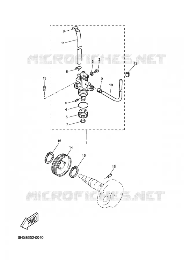 OLIEPOMP Yamaha SCOOTER 50 2003 BOOSTER  CW50