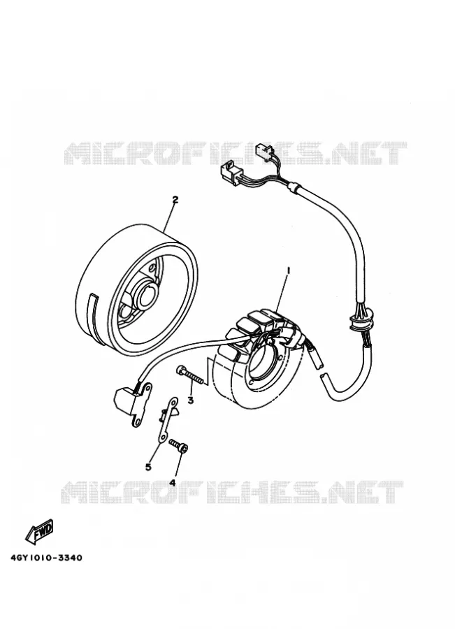 DYNAMO Yamaha MOTO 250 2003 TTR  TT250R