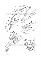 ZIJKUIPDEEL voor Yamaha YQ50 2003