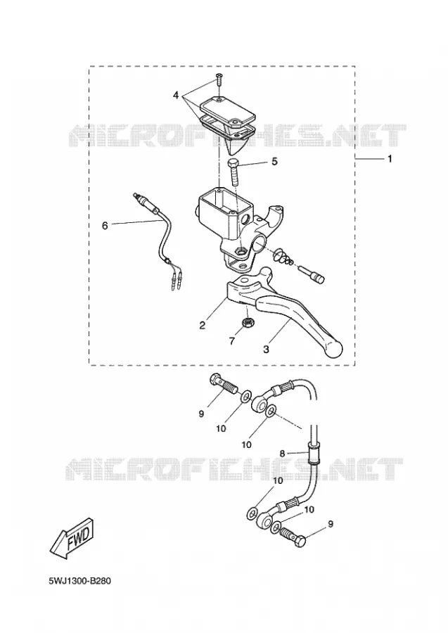 REMPOMP ACHTER Yamaha SCOOTER 50 2003 NITRO  YQ50 NITRO
