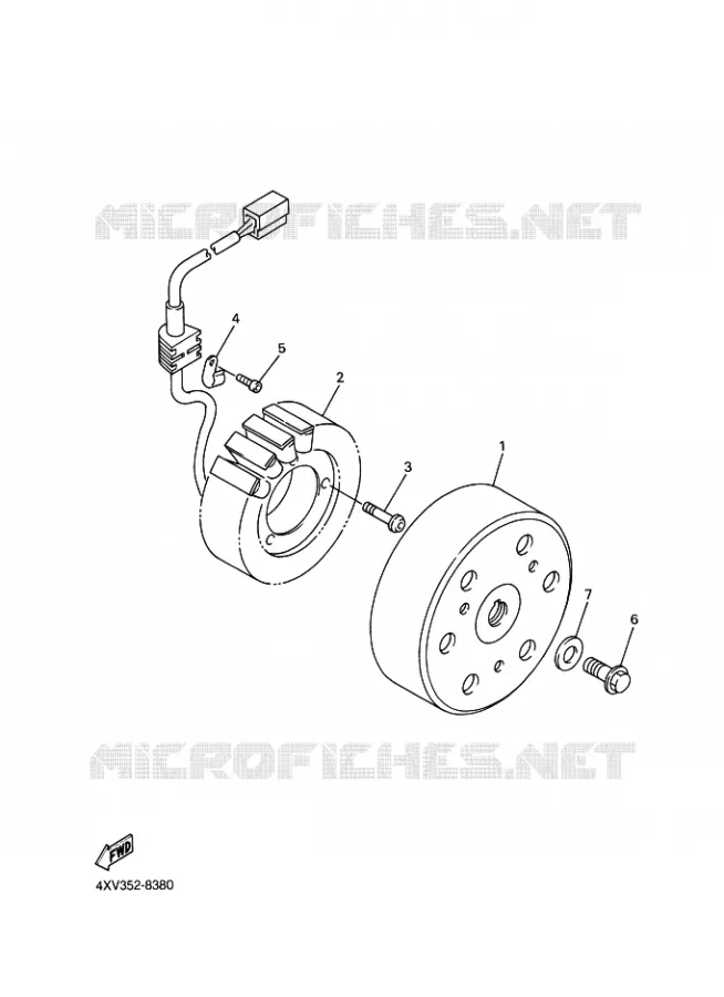 DYNAMO Yamaha MOTO 1000 2003 R1  YZF-R1