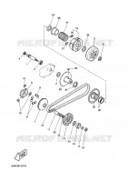 STARTMOTOR KOPPELINGS voor Yamaha CW50RS 2003