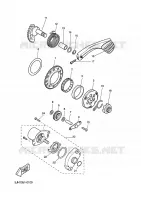 STARTMOTOR voor Yamaha CW50RS 2003